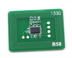 Чип Булат для Oki C712 46507625 Yellow (11.5k) (арт. BUOK00C712040)