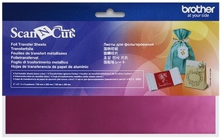 Лист для фольгирования Brother розовый, 100 х 200 мм (4 шт) (арт. CAFTSPNK1)
