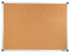 Демонстрационная доска Cactus пробковая коричневый 90x120см алюминиевая рама пробка/алюминий (арт. CS-CBD-90X120)