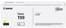 Оригинальный тонер-картридж Canon T09 Yellow (желтый) (арт. 3017C006)
