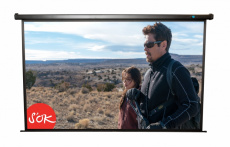 Экран для проектора SOK Cinema Pro 332 x 186 см Motoscreen 16:9 настенно-потолочный (арт. SCPSM-332X186FG-BLCK)