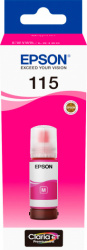 Оригинальные чернила Epson 115 EcoTank Magenta ink bottle (арт. C13T07D34A)