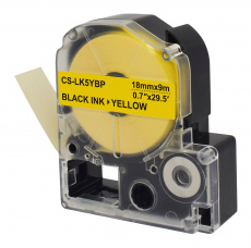 Картридж ленточный Cactus черный для Epson LW400, LW700, LW600P, LW1000P, K400, Z700, Z900 (арт. CS-LK5YBP)