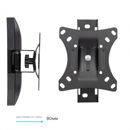 Кронштейн VLK TRENTO-1 чёрный для TV 10-32″ (арт. 51001)