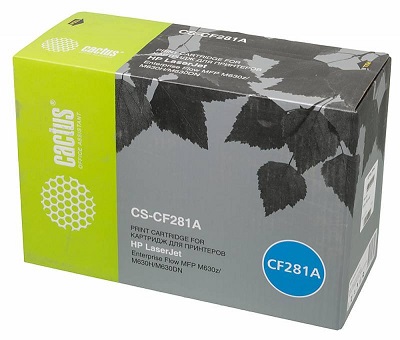 Картридж Cactus черный (10500стр.) для HP (арт. CS-CF281A)