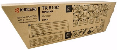 Оригинальный тонер-картридж Kyocera TK-810C (голубой, 20000 стр.) (арт. 370PC5KL)