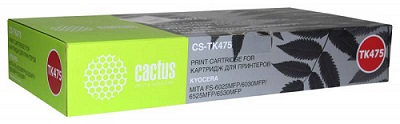 Картридж Cactus черный (15000стр.) для Kyocera (арт. CS-TK475)