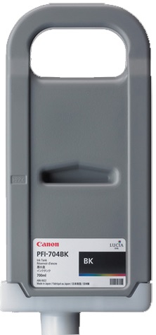 Картридж Canon PFI-704BK (арт. 3861B005)