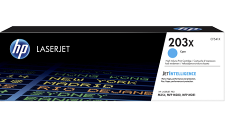 Картридж HP 203X Cyan (арт. CF541X)