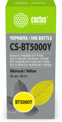 Чернила Cactus (желтый, 48 мл.) (арт. CS-BT5000Y)