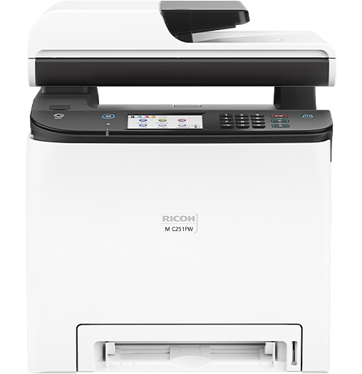 МФУ лазерное цветное Ricoh C251FW A4 WiFi белый (арт. 408545)