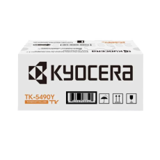 Оригинальный тонер-картридж Kyocera TK-5490Y желтый (2400 стр.) (арт. 1T0C22ANL1)