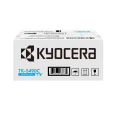 Оригинальный тонер-картридж Kyocera TK-5490C голубой (2400 стр.) (арт. 1T0C22CNL1)
