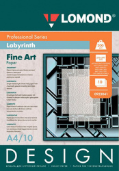 Бумага Lomond Лабиринт, матовая, 200 г/м², А4, 10 л (арт. 0923041)