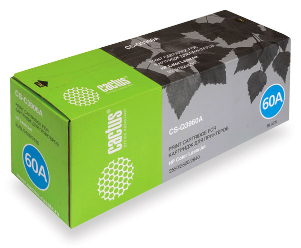 Картридж Cactus Тонер Картридж CS-Q3960A черный для HP (5000стр.) (арт. CS-Q3960A)