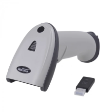 Беспроводной сканер штрих-кода Mertech CL-2210 BLE Dongle P2D USB White с зарядно-коммуникационной подставкой Cradle (арт. 4284)