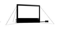Большой мобильный надувной экран AIRSCREEN Classic 16 х 8 (арт. AIRCL168)