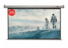 Экран для проектора SOK Cinema Pro 186 x 105 см Motoscreen 16:9 настенно-потолочный 84″ (арт. SCPSM-186x105FG-GR)