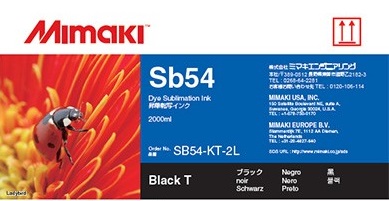 Картридж Mimaki SB54 Black (2000 мл) (арт. SB54-K-2L-1)