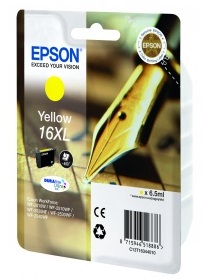 Картридж Epson Singlepack Yellow 16XL DURABrite Ultra Ink (арт. C13T16344012)