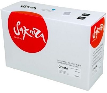 Картридж Sakura Printing SACE401A Cyan (голубой) (арт. SACE401A)
