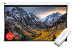 Экран для проектора SOK Cinema 186x104.6см Motoscreen 16:9 настенно-потолочный рулонный 84' (арт. SCPSM-186x104)