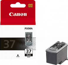 Оригинальный картридж Canon PG-37 (чёрный, 11 мл.) (арт. 2145B005)