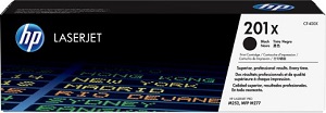 Картридж HP Оригинальный лазерный картридж HP LaserJet 201X увеличенной емкости, Черный (ресурс 2800 стр.) (арт. CF400X)
