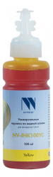 Чернила NV Print NV-INK100 Yellow универсальные на водной основе для аппаратов Canon (100 ml) (арт. NV-INK100YC)
