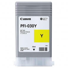 Струйный картридж Canon PFI-030Y (yellow) для Canon TM-240/TM-340 (55 мл) (арт. 3492C001)