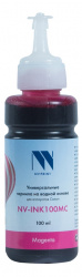 Чернила NV Print NV-INK100 Magenta универсальные на водной основе для аппаратов Canon (100 ml) (арт. NV-INK100MC)