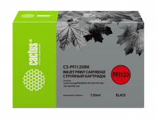 Картридж Cactus черный (130мл) для Canon (арт. CS-PFI120BK)
