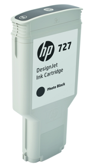 Оригинальный струйный картридж HP 727 DesignJet Black Photo, 300 мл (арт. F9J79A)