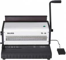 Переплетчик Bulros TE-25 на металлическую пружину (арт. BB-D-MeB-TE25-yes-squ-El)