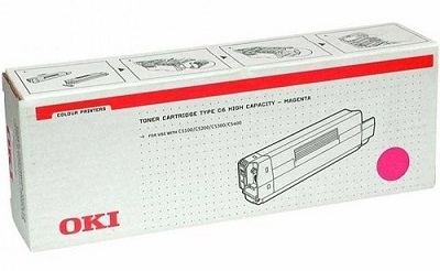 Тонер-картридж OKI пурпурный для C5100/5200/5300/5400 (5000 стр.) (арт. 42127489)