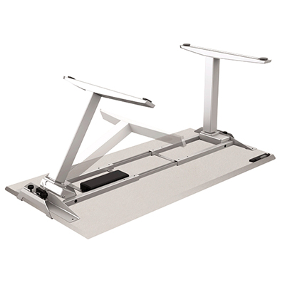 Стол с регулировкой высоты Fellowes Levado, Серый, 1600 x 800 (арт. LV-97091)