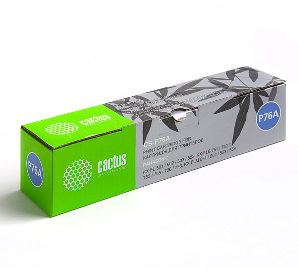 Картридж Cactus черный (2000стр.) для Panasonic (арт. CS-P76A)