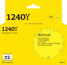 Струйный картридж T2 LC-1240Y (арт. IC-B1240Y)