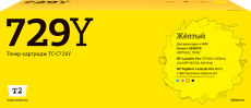 Лазерный картридж T2 CE312A/Canon 729Y (арт. TC-C729Y)