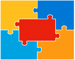 Вырубной штамп AccuCut Пазл 1620 J