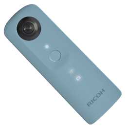 Цифровая фотокамера Ricoh THETA SC Голубая (арт. S0910743)