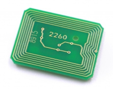 Чип Булат для Oki C9600 / C9850 42918915 Cyan (15k) (арт. BUOK0C9650070)