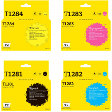 Комплект струйных картриджей T2 C13T12814011 (арт. IC-ET1285)