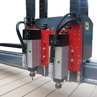 Установка 2-го привода (шпинделя) по оси Z для фрезерно-гравировального оборудования Volter (арт. OT38918)