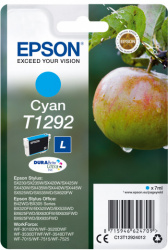 Картридж Epson DURABrite Ultra Ink Singlepack T1292 Cyan (security version) (арт. C13T12924022)