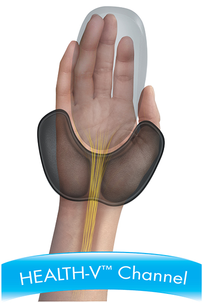 Коврик для мыши Fellowes c гелевой подкладкой Health-V™ Crystals™ (арт. FS-91807)