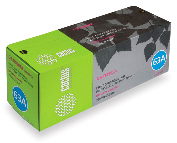 Картридж Cactus Тонер Картридж CS-Q3963A пурпурный для HP (4000стр.) (арт. CS-Q3963A)