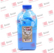 Тонер Булат для Konica Minolta bizhub C220 / C280 / C360 банка 420гTN-216 / 319 Cyan БУЛАТ s-Line (арт. EAKM00C220100)