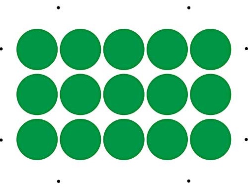 Вырубной штамп AccuCut Pinnovation А4, кружки диаметром 5 см