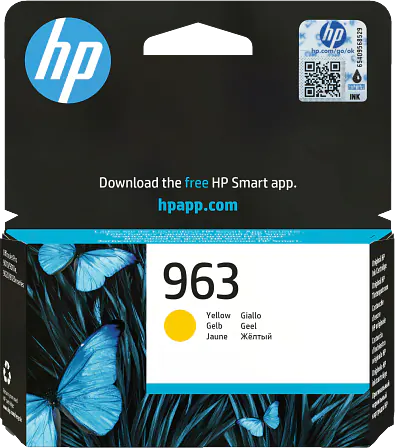 Струйный картридж HP 963 (желтый, 700 стр.) (арт. 3JA25AE)